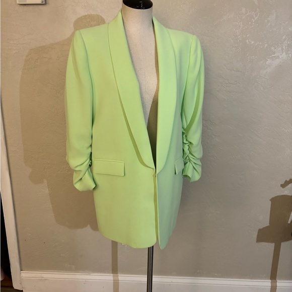 Stunning Gianni Bini Spring Green Blazer Sz 12 NWOT - Picture 8 of 10